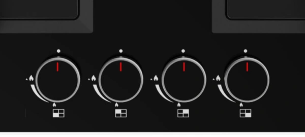 Газовая варочная поверхность Lex GVG 644 BBL черный