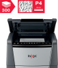 Шредер Rexel Optimum AutoFeed 300X черный с автоподачей (секр.P-4) фрагменты 300лист. 60лтр. скрепки скобы пл.карты