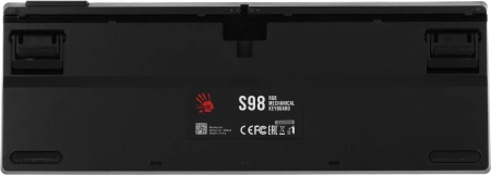 Клавиатура A4Tech Bloody S98 Sports Navy BLMS Plus механическая синий/белый USB for gamer LED (S98 S