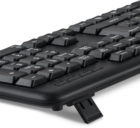 Клавиатура Оклик 130M черный USB