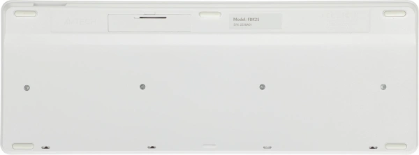 Клавиатура A4Tech Fstyler FBK25 белый/серый USB беспроводная BT/Radio slim Multimedia