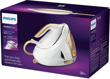 Парогенератор Philips PSG8040/60 2700Вт белый/золотистый