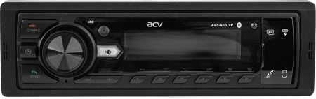Автомагнитола ACV AVS-401UBR 1DIN 4x50Вт v5.0 AUX 2 (43341)