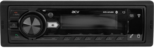 Автомагнитола ACV AVS-401UBR 1DIN 4x50Вт v5.0 AUX 2 (43341)