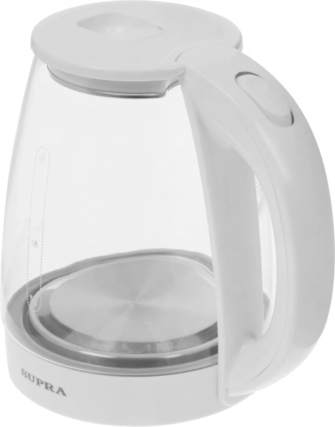 Чайник электрический Supra KES-1891 1.8л. 1500Вт белый (корпус: стекло)