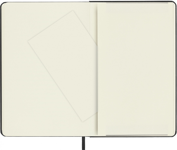 Блокнот Moleskine CLASSIC QP052 Medium 115x180мм 208стр. нелинованный твердая обложка черный