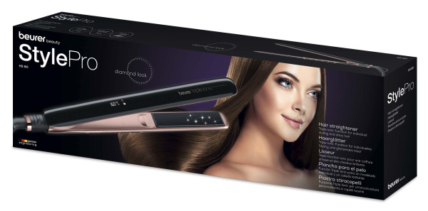 Выпрямитель Beurer HS80 45Вт черный (макс.темп.:200С)