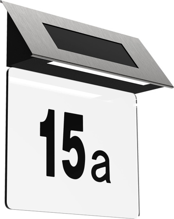 Светильник фасадный Gauss GS091 0.04Вт солнеч.бат. черный