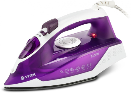 Утюг Vitek VT-8308 VT 2200Вт фиолетовый