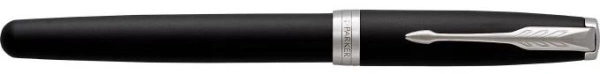 Ручка перьев. Parker Sonnet Core F529 (CW1931521) Matte Black CT F сталь нержавеющая подар.кор.