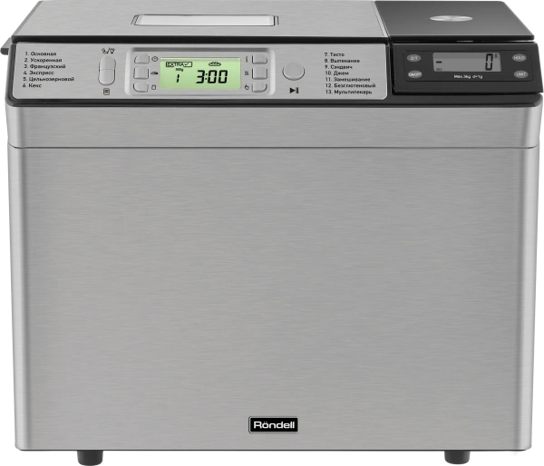 Хлебопечь Rondell RDE-1641 700Вт белый