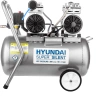 Компрессор поршневой Hyundai HYC 30250LMS безмасляный 300л/мин 50л 2000Вт серебристый/черный