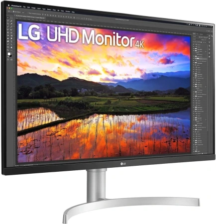 Монитор LG 31.5" 32UN650-W белый IPS LED 16:9 HDMI M/M матовая HAS 350cd 178гр/178гр 3840x2160 60Hz DP 4K 8.2кг
