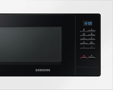 Микроволновая печь Samsung MS20A7013AL/BW 20л. 850Вт белый/черный (встраиваемая)