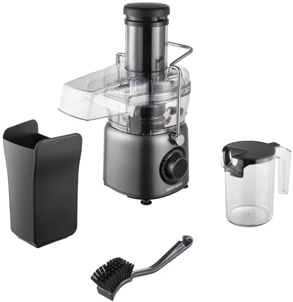 Соковыжималка центробежная Redmond J1402 1000Вт рез.сок.:1000мл. серый