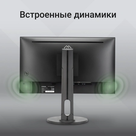 Монитор Digma 23.8" Progress 24P505F IPS FHD чер 5ms HDMI DP VGA M/M HAS Piv 100Hz 250cd In