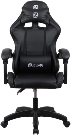 Кресло игровое Оклик Drifter черный сиденье черный искусст.кожа/сетка с подголов. крестов. пластик ч