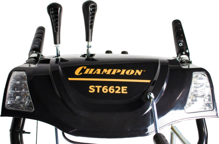 Снегоуборщик бензин. Champion ST662E 6.5л.с.