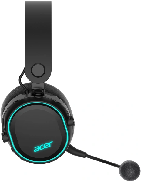 Наушники с микрофоном Acer OHR303 черный мониторные BT/Radio/3.5mm (ZL.HDSEE.009)