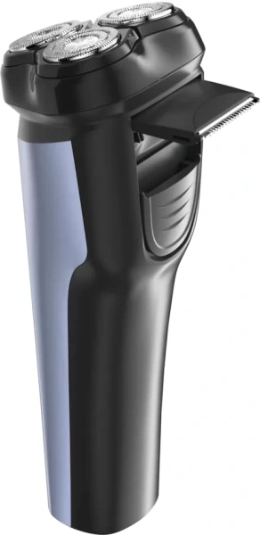 Бритва сетчатая Polaris PMR 0613RC питан.:элек.сеть/аккум. синий