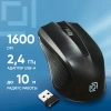 Мышь Оклик 485MW черный оптическая (1600dpi) беспроводная USB для ноутбука (3but)