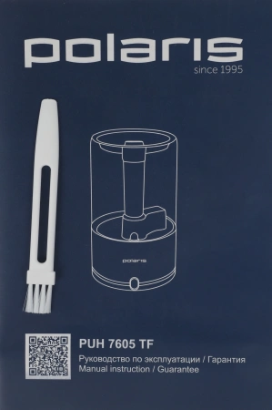 Увлажнитель воздуха Polaris PUH 7605 TF 25Вт (ультразвуковой) белый/голубой