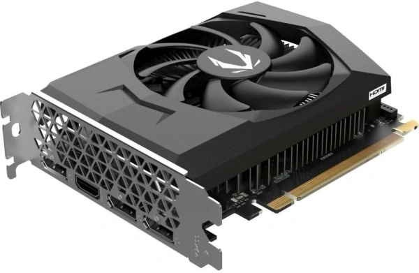 Видеокарта Zotac PCI-E 4.0 RTX 3050 SOLO NVIDIA GeForce RTX 3050 6Gb 96bit GDDR6 1470/14000 HDMIx1 DPx3 HDCP Ret
