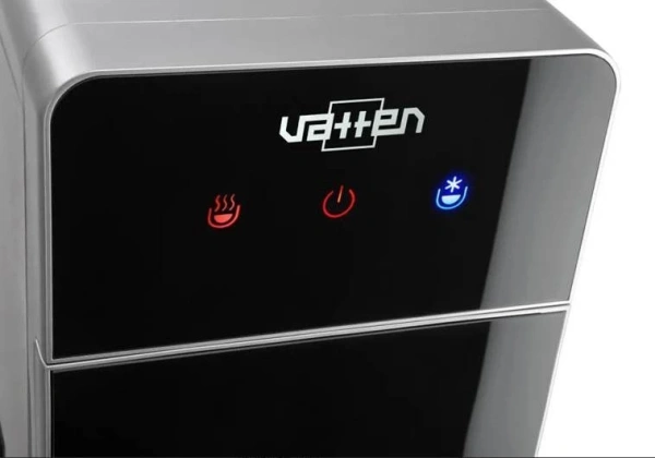 Кулер Vatten L09SE напольный электронный серебристый