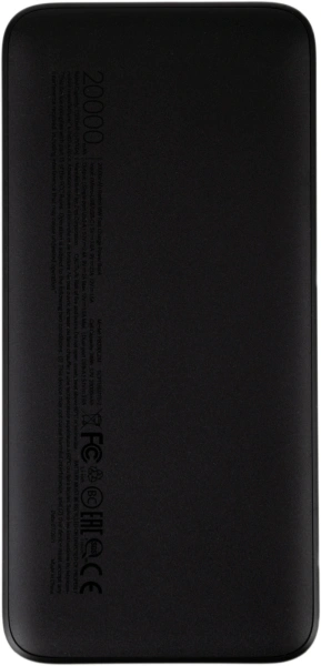 Мобильный аккумулятор Xiaomi Redmi Power Bank PB200LZM 20000mAh QC 2.4A черный (VXN4304GL)