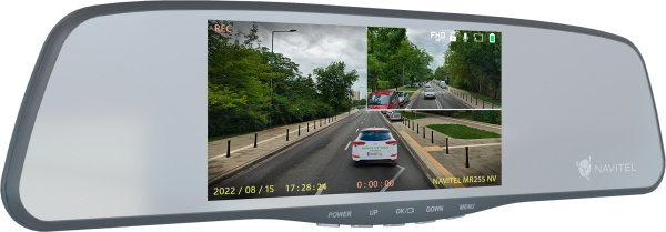 Видеорегистратор Navitel MR255 NV серый 2Mpix 1080x1920 1080p 160гр. MSTAR MSC8339