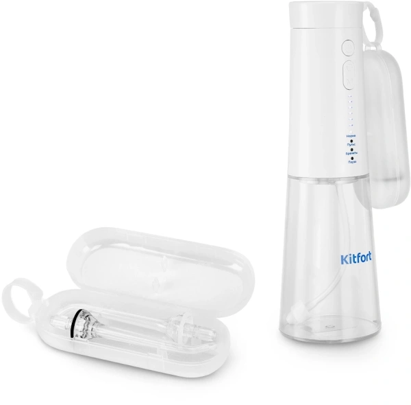 Ирригатор Kitfort КТ-2986 портатив. 2насад. белый