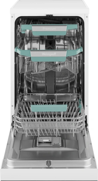 Посудомоечная машина Weissgauff DW 4539 Inverter Touch AutoOpen белый (узкая) инвертер