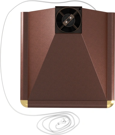 Вытяжка каминная Elikor Сатурн 50П-180-В1Л медный антик/золотистый управление: кнопочное (1 мотор)