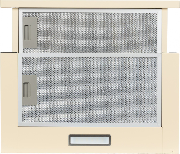 Вытяжка встраиваемая Lex Hubble 500 IV слоновая кость управление: кнопочное (1 мотор)