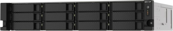 Сетевое хранилище NAS Qnap TS-1273AU-RP-8G 12-bay стоечный Ryzen V1500B