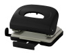 Дырокол Kw-Trio 09652black макс.:16лист. пластик черный отв.:2