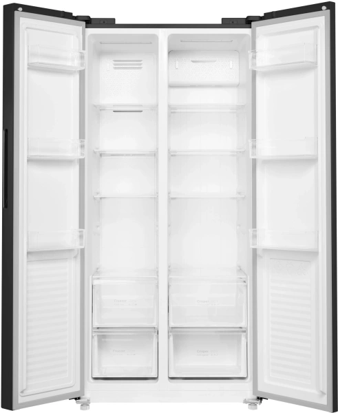 Холодильник Maunfeld MFF177NFBE черный (двухкамерный)