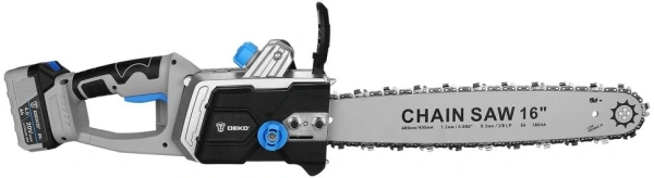 Цепная пила Deko DKCHS 40 PRO аккум. 40Вт дл.шины:16" (40cm) 2аккум. 4Ач ЗУ (083-2002)
