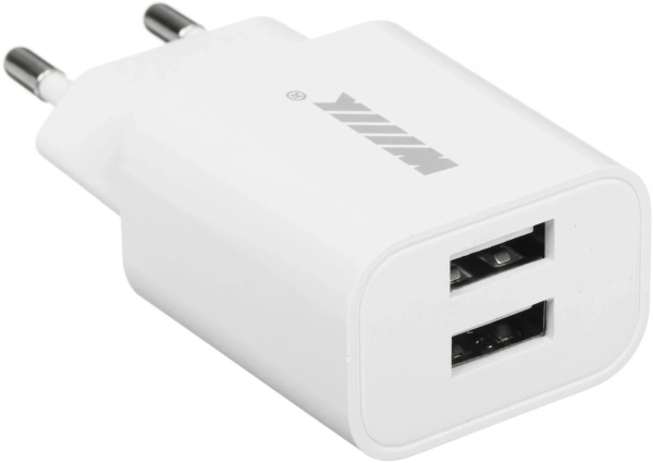Сетевое зар./устр. Wiiix UNN-1-2-01 2.4A универсальное белый