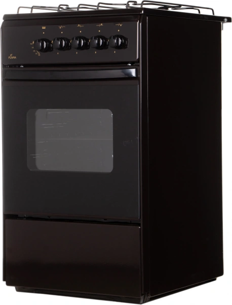 Плита Газовая Flama RG 24019 B коричневый (без крышки) реш.сталь