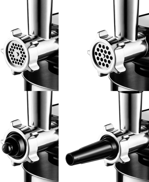 Миксер планетарный Kitfort КТ-3061 1000Вт черный/серебристый