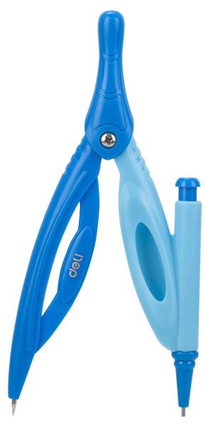 Циркуль Deli EG20002 в компл.:набор грифелей