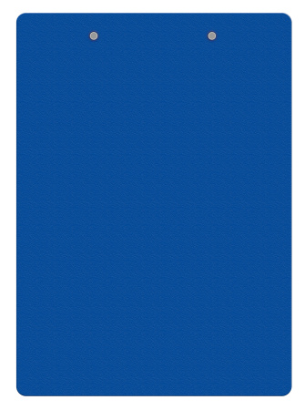 Папка-планшет Бюрократ -PD6004/BLUE A4 пластик 1.2мм синий