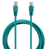 Патч-корд Buro UTP 4 пары cat5E CCA molded 2м зеленый RJ-45 (m)-RJ-45 (m)