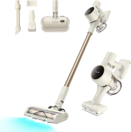 Пылесос ручной Dreame Trouver S3 Detect Aqua 350Вт золотистый/серый