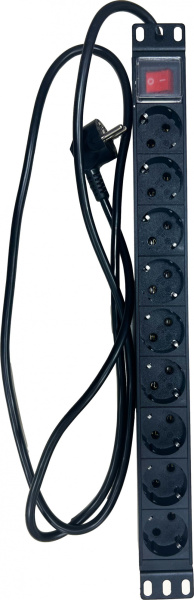 Блок распределения питания NTSS (NTSS-PDU-DA2036) гор.размещ. 9xSchuko базовые 16A Schuko 2м