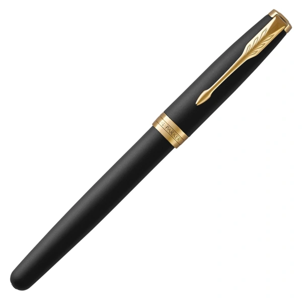 Ручка роллер Parker Sonnet Core T528 (CW1931518) Matte Black GT F черн. черн. подар.кор.