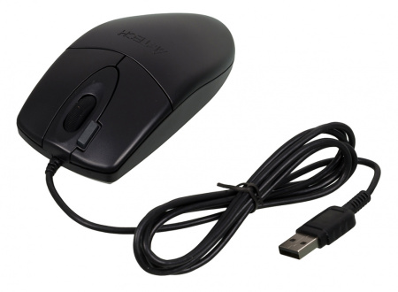Мышь A4Tech OP-620D черный оптическая (1000dpi) USB (4but)