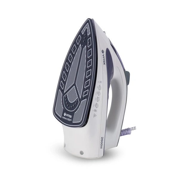 Утюг Vitek VT-8356 2600Вт белый/серый