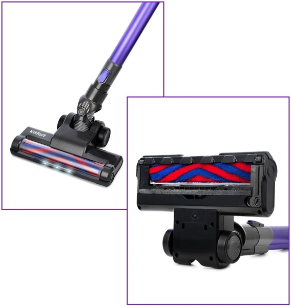 Пылесос ручной Kitfort КТ-5103 120Вт синий